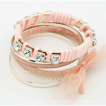 Hottest Bracelets With Shinning Multilayers Crystal Butterfly Bracelets